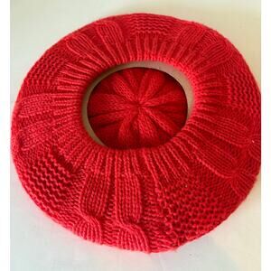 Red Beret knit new one size fits most